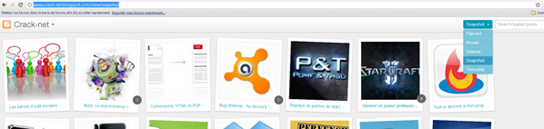 blogger dynamic view