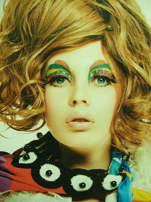 hippies makeup. I#39;m really liking 60s eyes