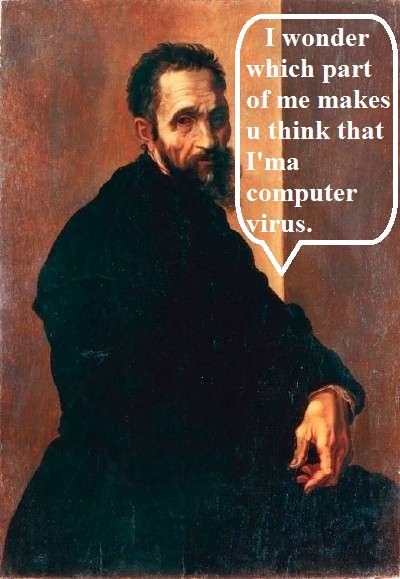 Computer Virus History on Artist Of All Time Alongside Leonardo Da Vinci Is A Computer Virus