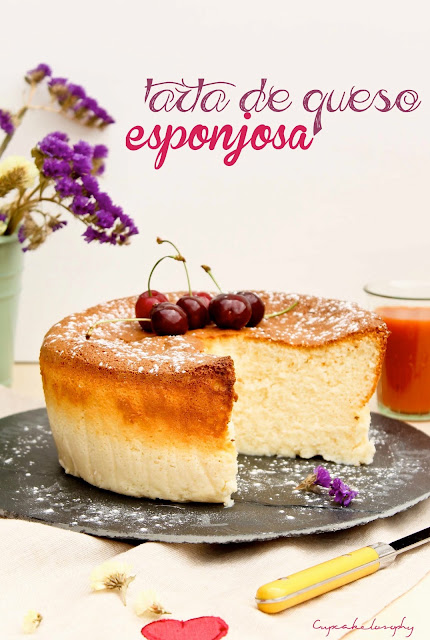 tarta de queso esponjosa