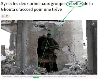 Syrie: les deux principaux groupes "rebelles" de la Ghouta