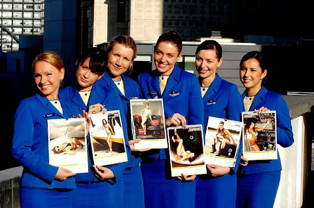 The girls of Ryanair Calendar 2008