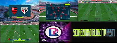 PES 2017 Scoreboard Globo TV by LPE09