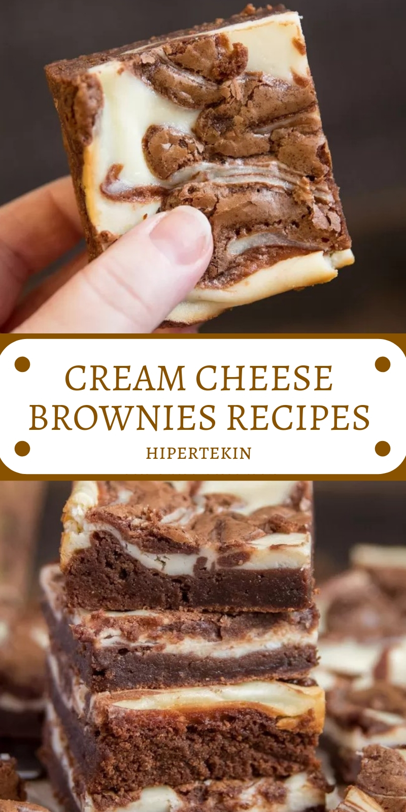 CREAM CHEESE BROWNIES RECIPES