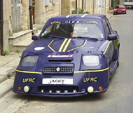 Fake Renault 5 Turbo anyone Not sure what the acronym UFAC stands for 