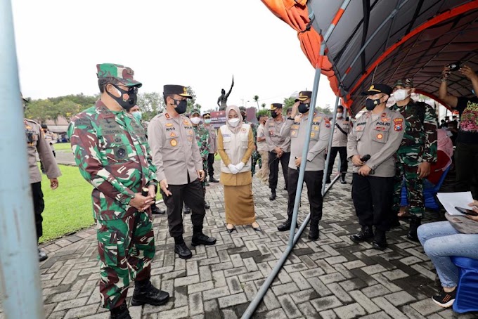  Percepat Proses Vaksinasi, Kapolda Jatim: Sesuai Intruksi Panglima TNI dan Kapolri Kami Akan Buka Gerai Vaksinasi