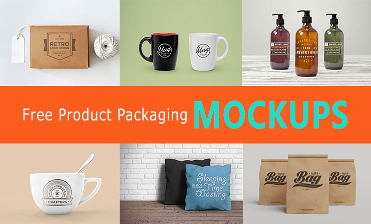 75+ Free Product Packaging Mockup PSD Templates