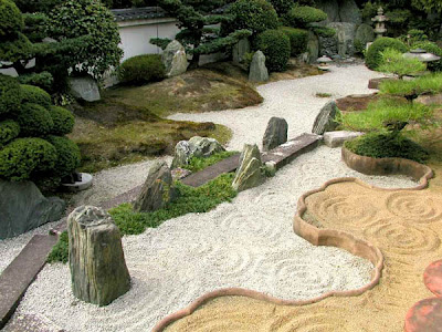 foto parque jardin zen japones