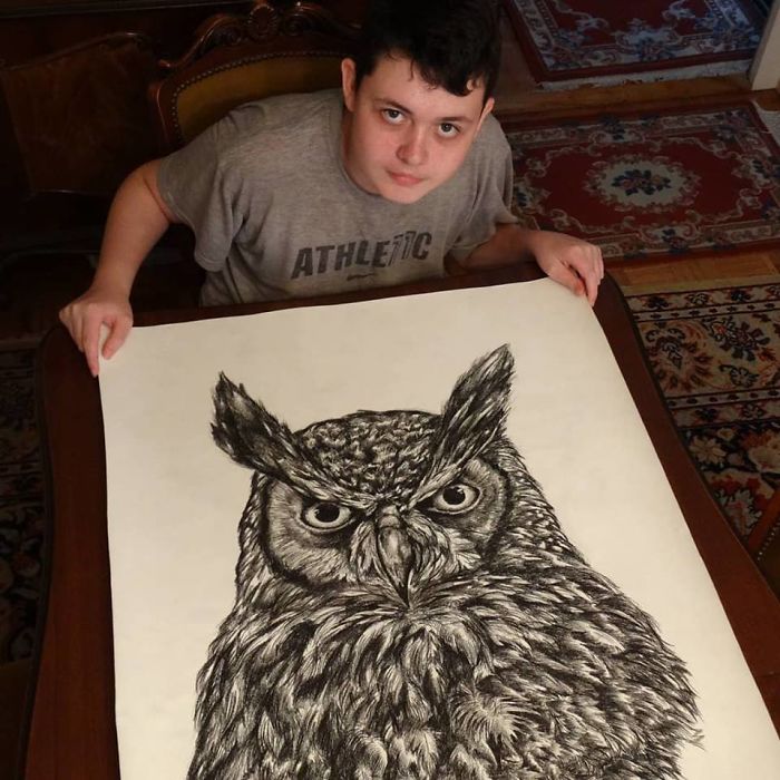 16-Year-Old Artist Has Been Drawing Since He Was Two And Here Are His Amazing Illustrations