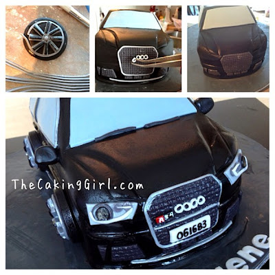 audi rs4 cake