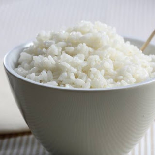 Arroz blanco hervido