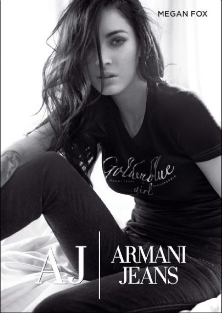 megan fox 2011 armani. Megan Fox-Armani 2011 Campaign