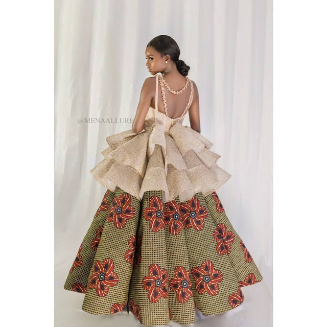 African and Aso Ebi Fashion Styles Ankara and Aso Ebi Long Gown
