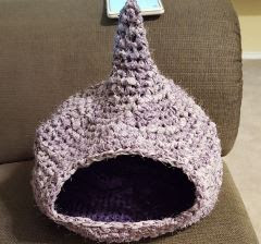 cat pixie nest free crochet pattern