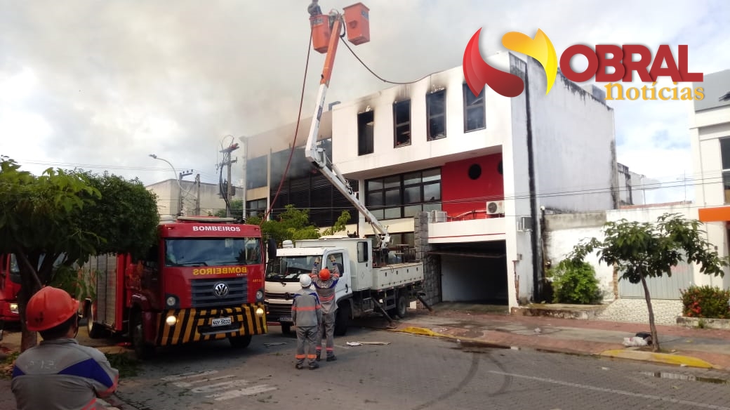 Incêndio a Câmara Municipal de Sobral