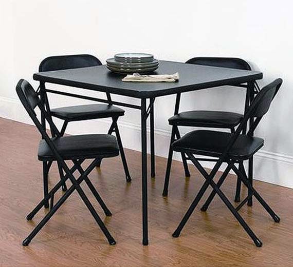 5 Piece Kids Folding Table and Chairs - AyanaHouse