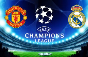 champions league manchester united vs real madrid