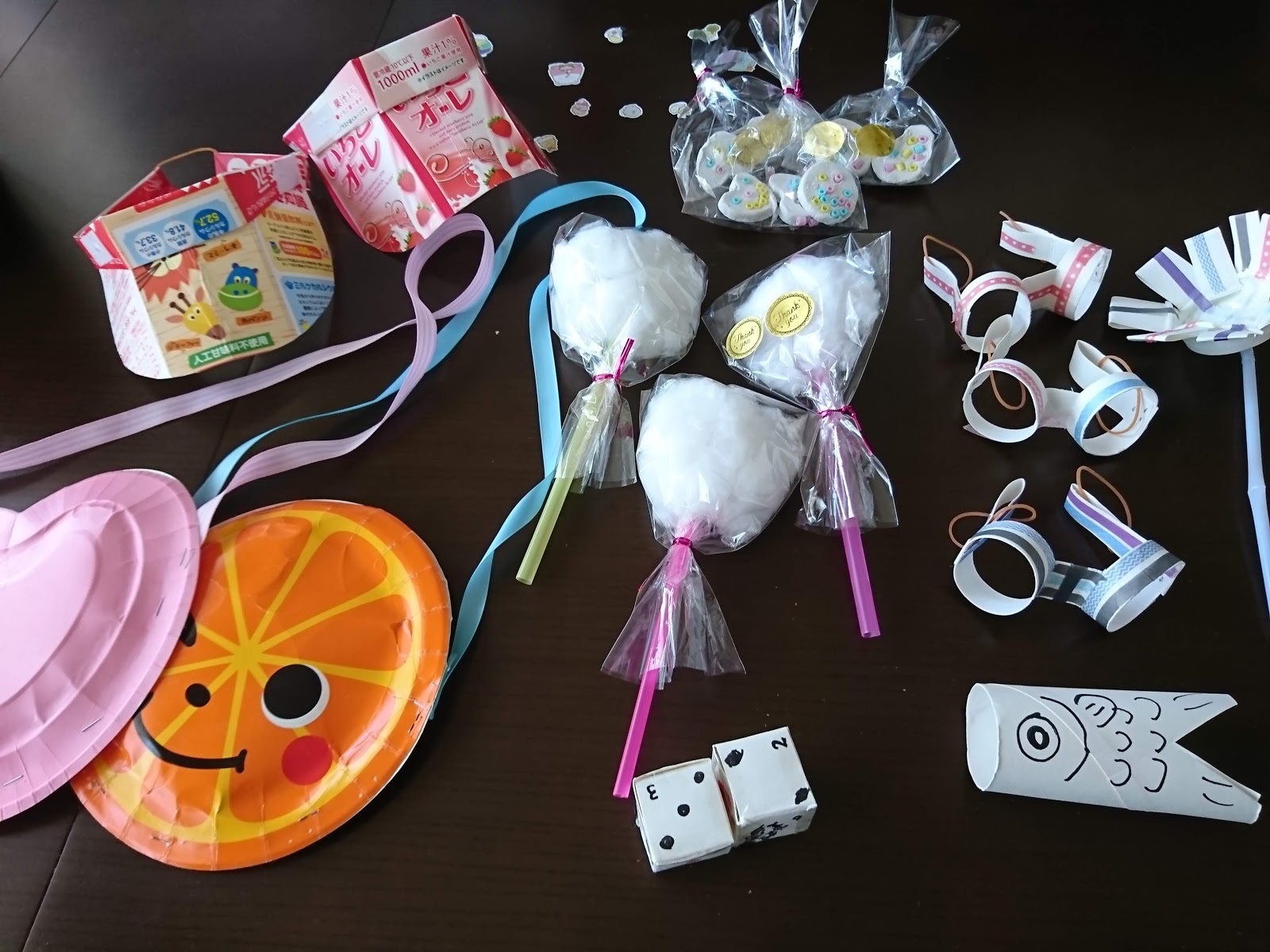 幼稚園のお店屋さんごっこ トイレットペーパーの芯や牛乳パックを使って子供が喜ぶ工作 樹ママの気ままに