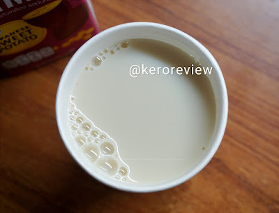 รีวิว คิคโคแมน น้ำนมถั่วเหลือง รสมันหวานญี่ปุ่น (CR) Review Soymilk Japanese Sweet Potato Flavor, Kikkoman Brand.