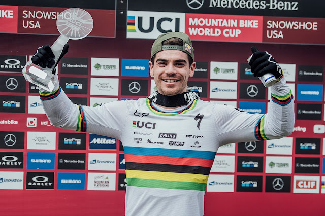 Loic Bruni y Tracey Hannah vencedores de la Copa del Mundo UCI 2019 en Descenso