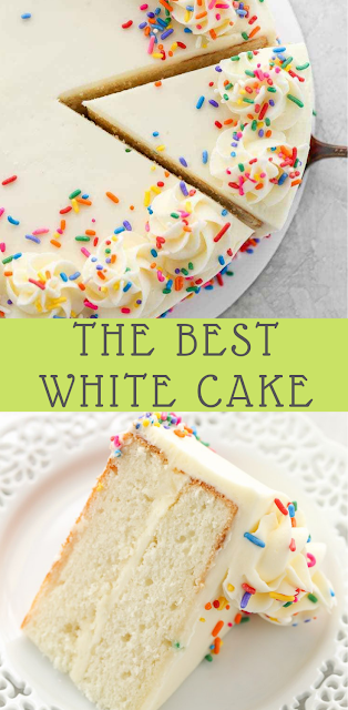 The Best White Cake Recipe