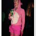 Disfraz casero de Pantera Rosa Asesina para Halloween