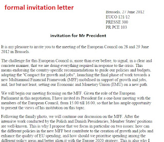 sample invitation letter | formal invitation letter
