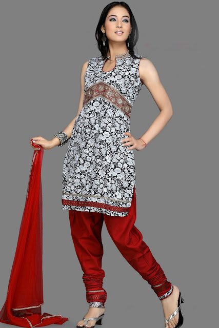 Designer churidars for Girls, Churidar Patterns 2011