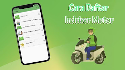 cara daftar indriver motor