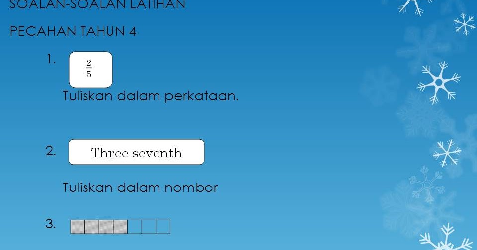 Soalan Matematik Tahun 5 Tajuk Ruang - Selangor v