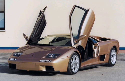 Lamborghini Diablo VTR 1995 Engine 12 cylinders 60 V