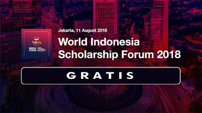 Event World Indonesia Scholarship Forum 2018 di Gedung Kemendikbud