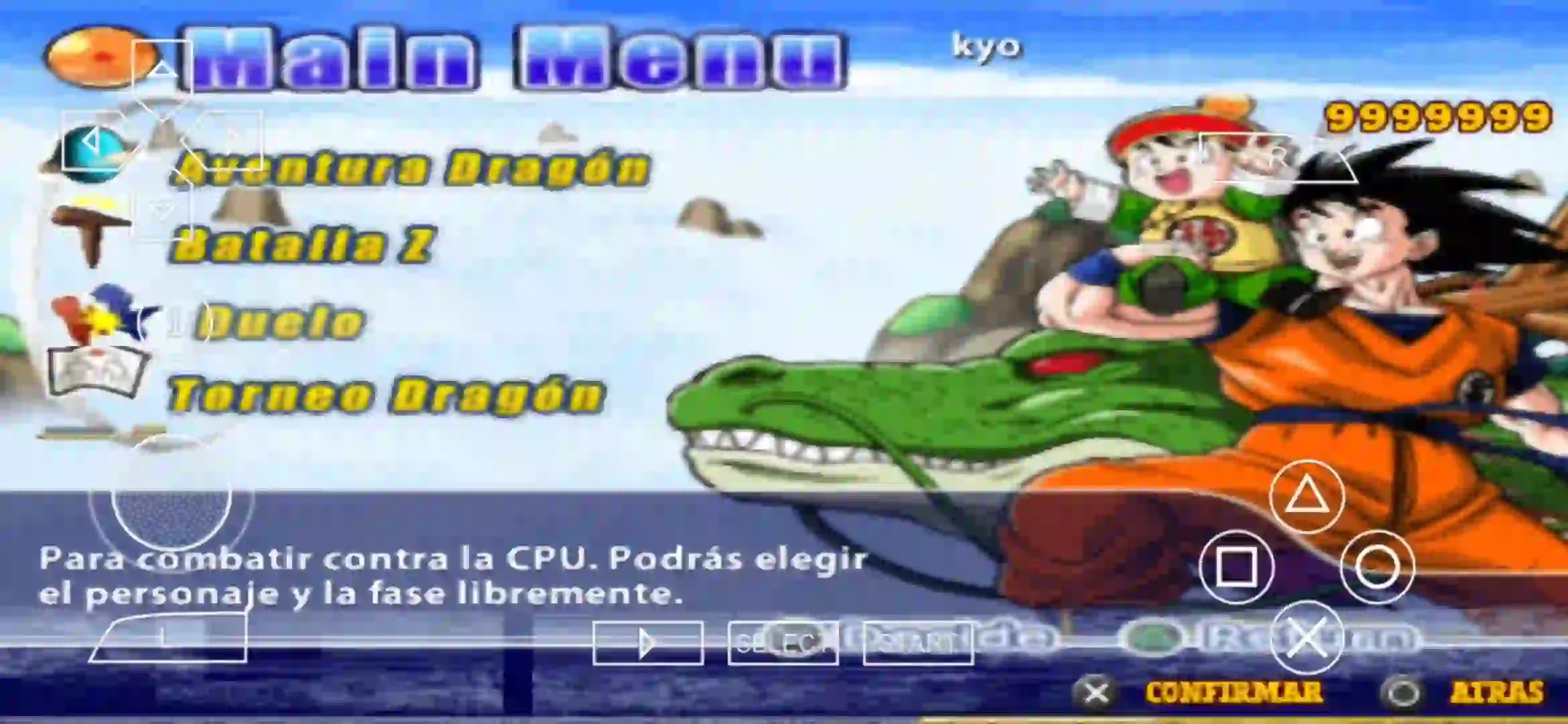 DBZ TTT MOD BT3 ISO Download