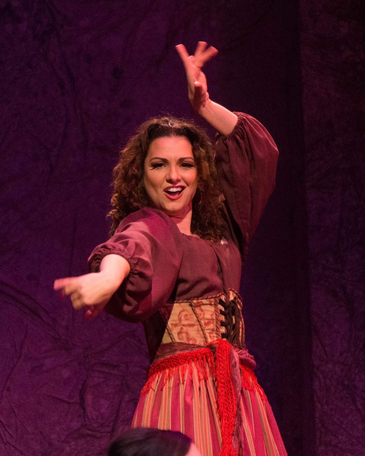 IN PERFORMANCE: Mezzo-soprano SANDRA PIQUES EDDY as the title heroine in Greensboro Opera's production of Georges Bizet's CARMEN, January 2017 [Photo © by Greensboro Opera]