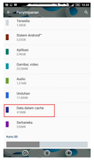 Cara Membersihkan Cache Sampah Di Android Secara Manual