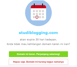 Email Pengingat dari RumahWeb