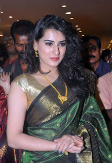 Silk Saree, South Actress, Archana