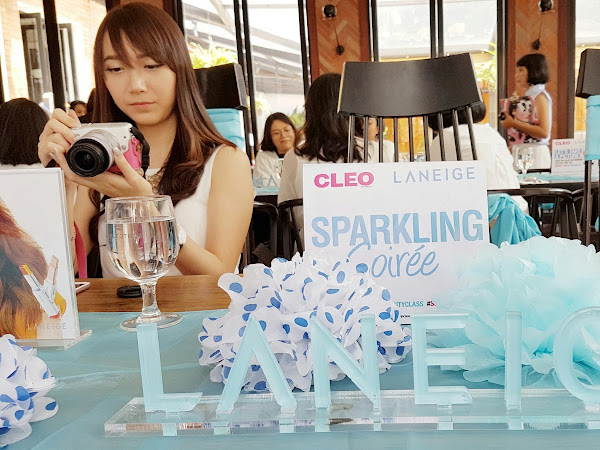 #CLEOXLaneige Sparkling Soiree