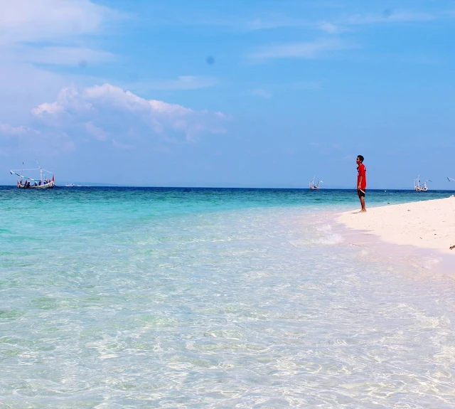 foto suasana di gili labak