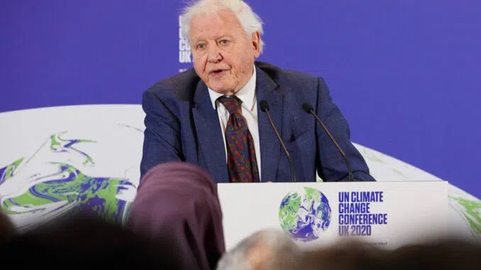 David Attenborough Gets Second Knighthood for Promoting Climate Change