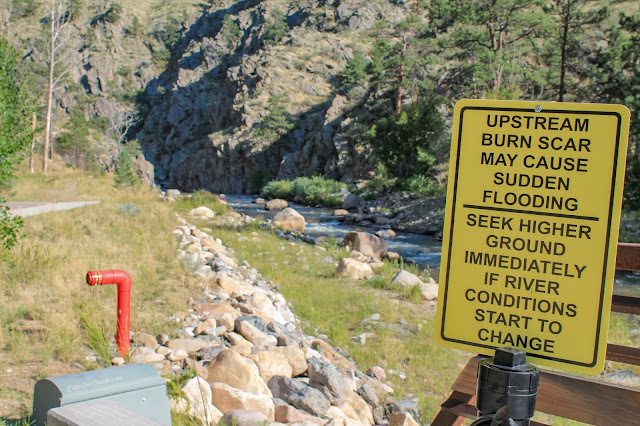 Big Thompson Canyon Estes Park Colorado geology travel trip fieldtrip Rocky Mountains flood copyright RocDocTravel.com