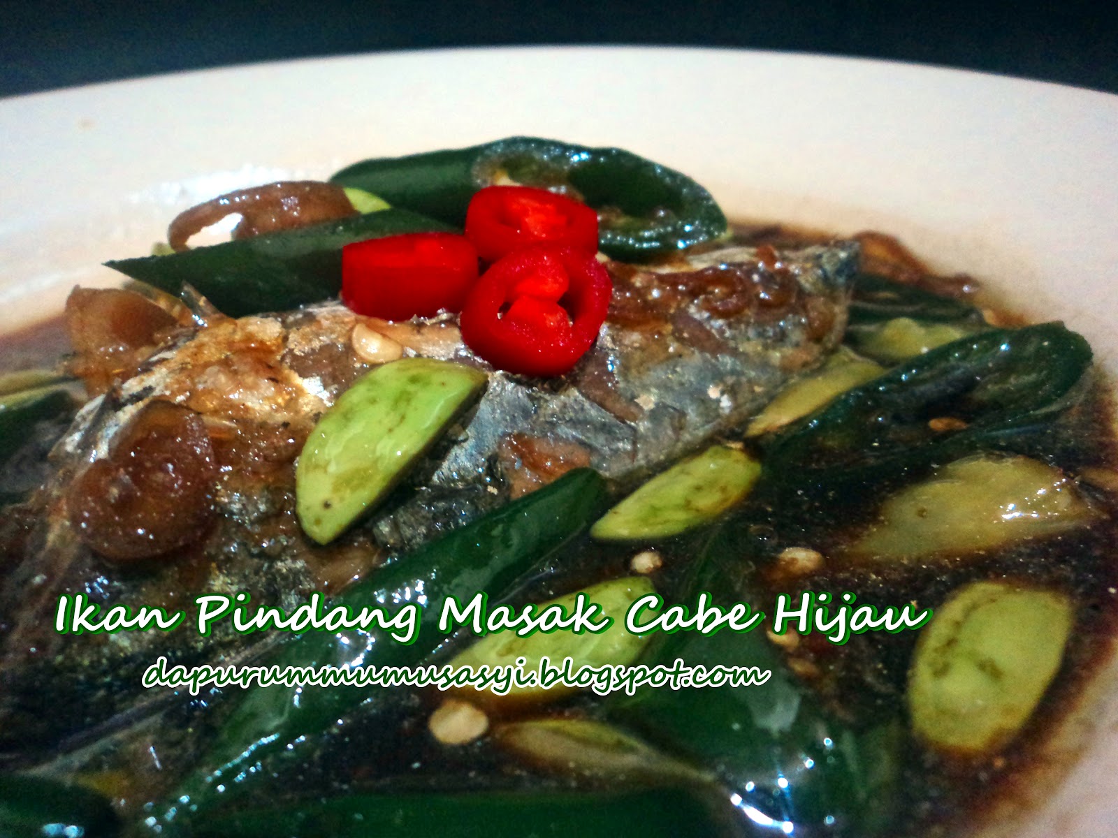 Cozy Kitchen : Ikan Pindang Masak Cabe Hijau