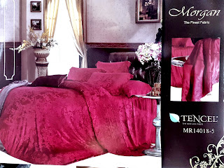 Sprei-Motif-Ukir-Marun