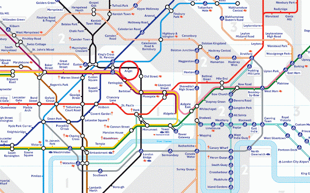 London Tube Map, London Walker 倫敦走著－張傑旅行短篇