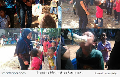 Lomba Makan Kerupuk HUT RI Ke 71