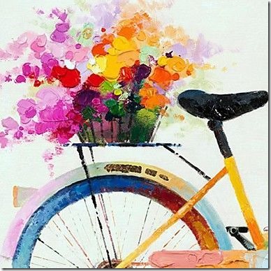 imágenes de bicicletas con flores (1)