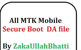  All MTK Mobile Secure Boot  DA file 