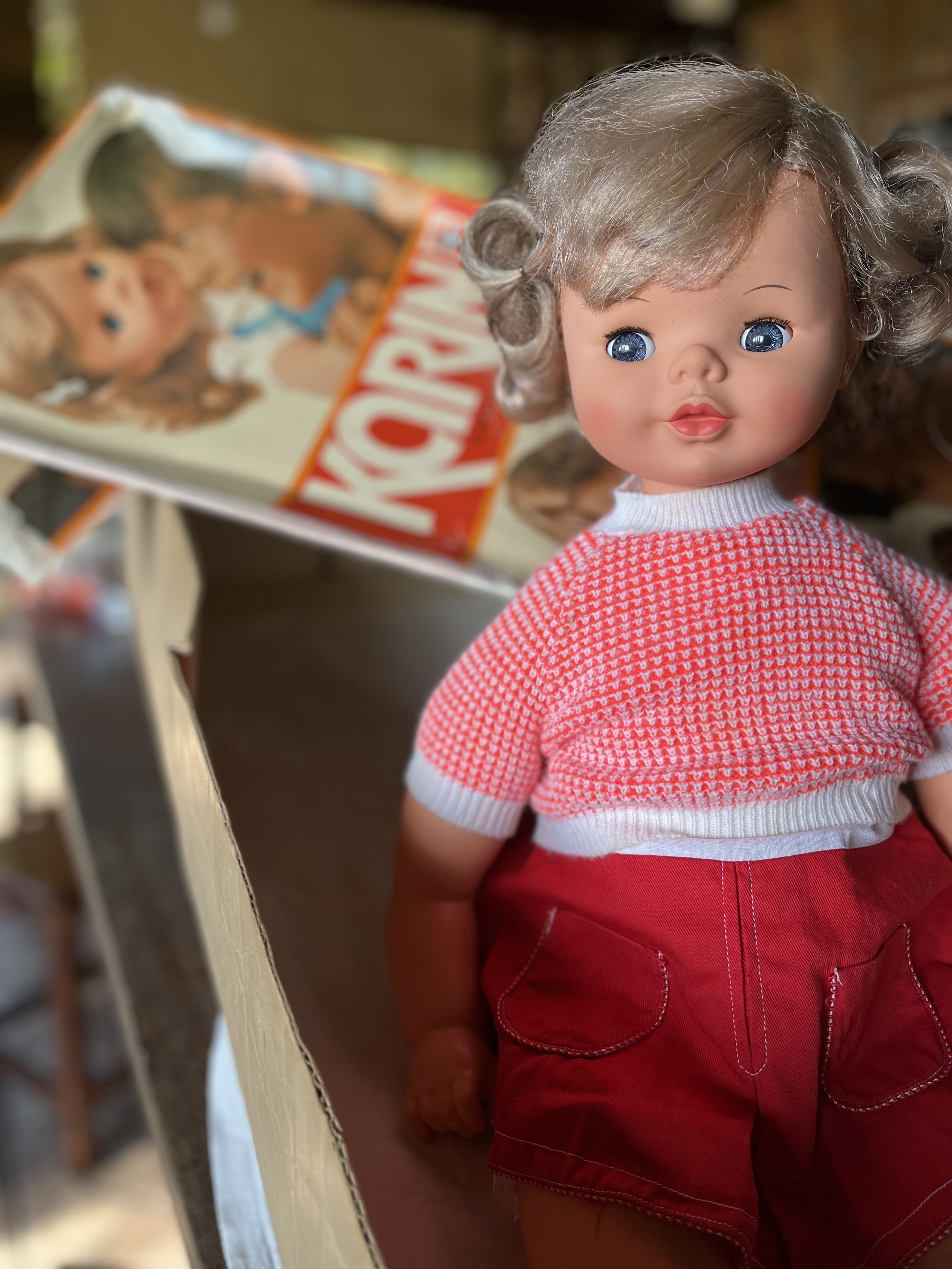 Antiga boneca Doll estrela 29cm anos 80 ( ler descrição