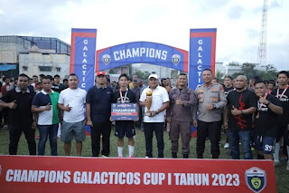 Turnamen Galacticos Cup I Berakhir, Leubu United FC Raih Juara Pertama