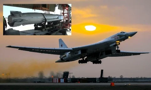 Two Largest Bombers in the World Tu-160 Attack Ukraine With Kh-101/Kh-555 Cruise Missiles